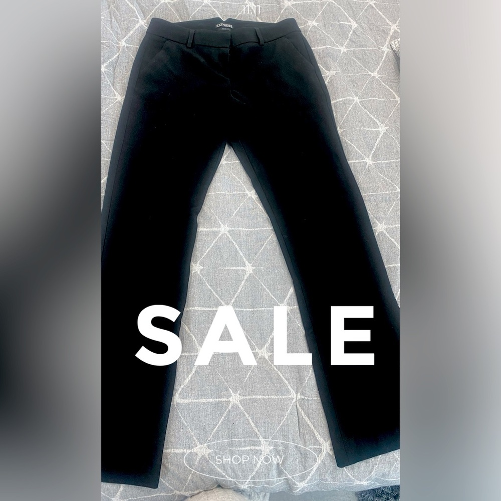 Express dress pant black used good condition